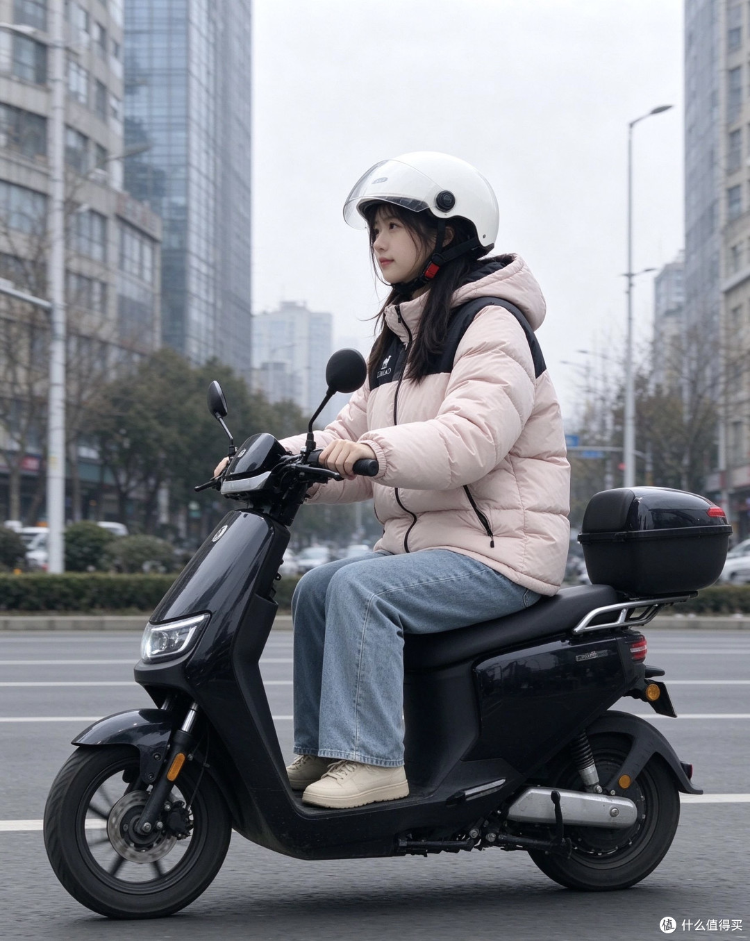 湖南冬天骑电动车通勤实测:骆驼石墨烯小太阳羽绒服,轻暖不臃肿