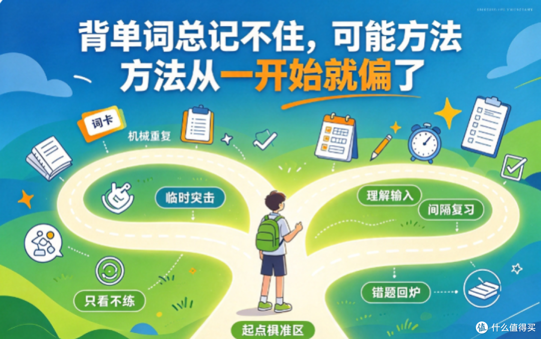 背单词总记不住，可能方法从一开始就偏了