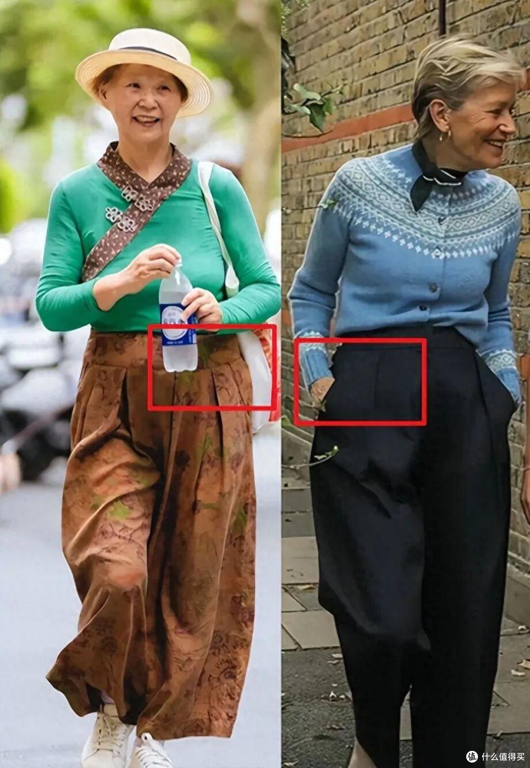 50多岁的中老年女性:比披丝巾更可怕的是塞衣角,显胖还非常显老