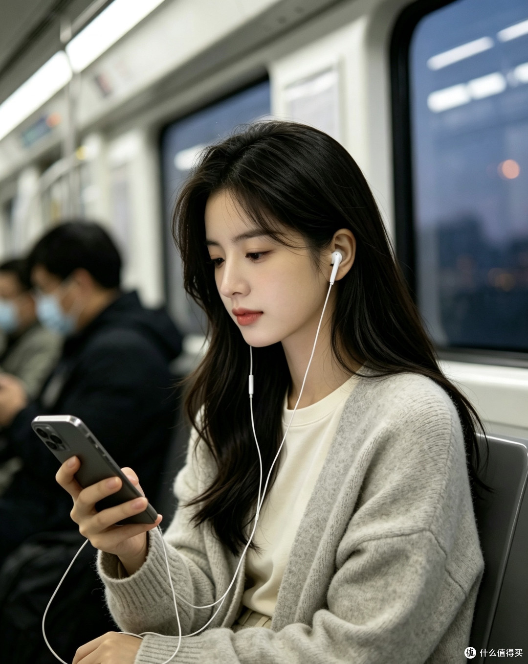 通勤听音治愈好物:苹果EarPods有线耳机,平淡时光的温柔陪伴