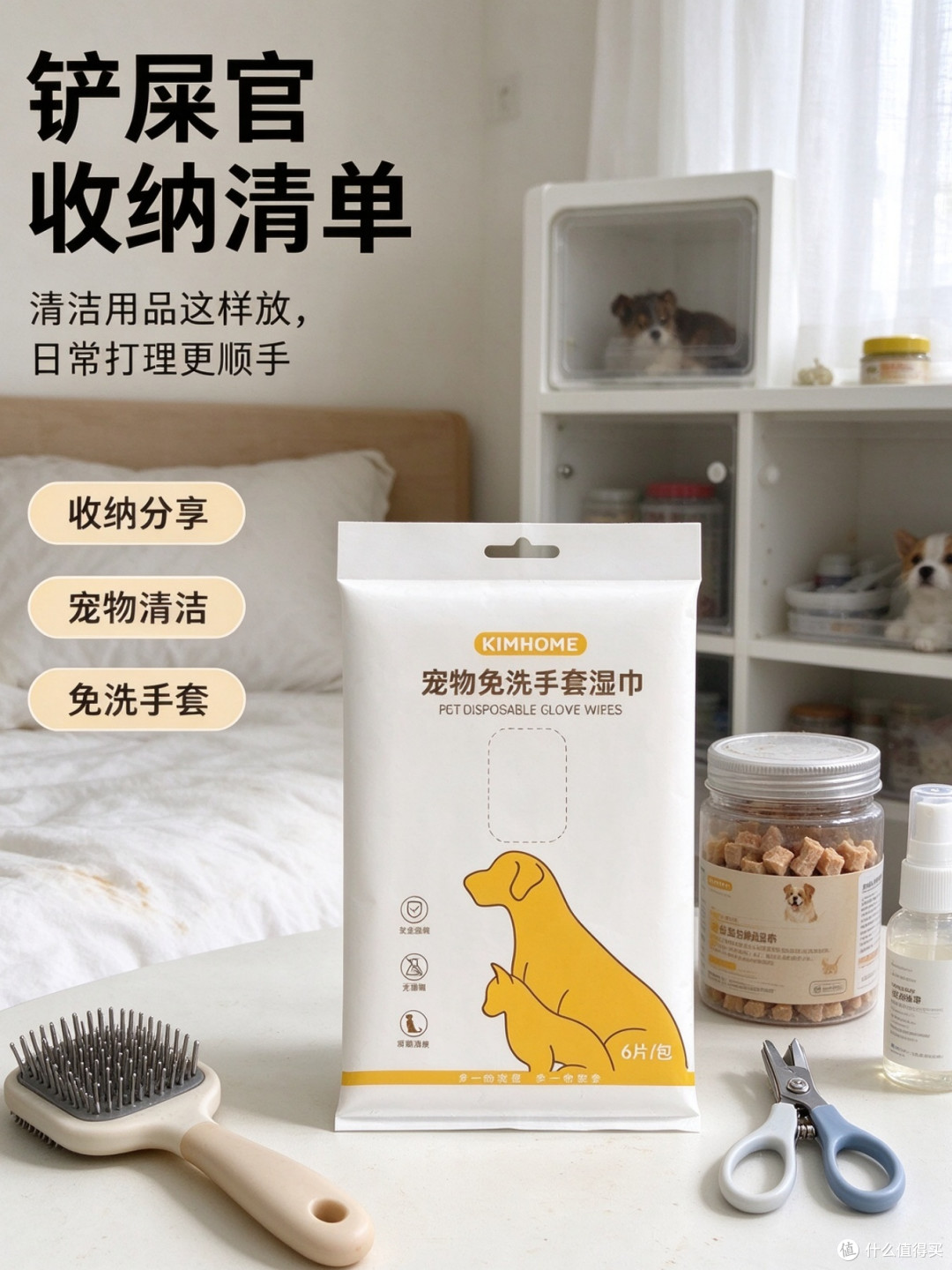 狗狗遛弯回来擦一遍，除臭不用每次都洗澡