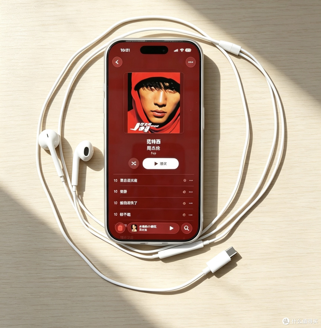 通勤听音治愈好物:苹果EarPods有线耳机,平淡时光的温柔陪伴