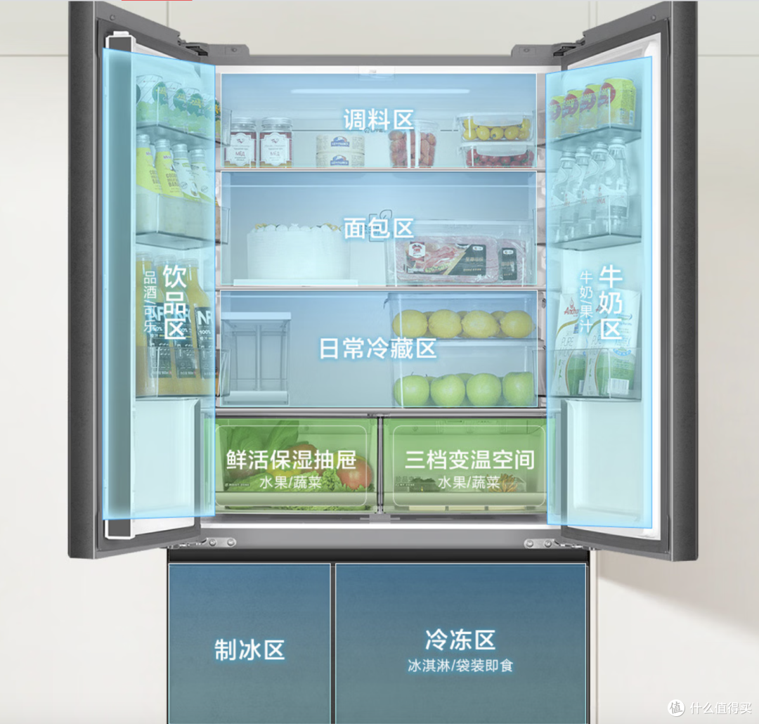 莎莎同款!我家厨房C位换了这台"隐形"冰箱,闺蜜来都问链接