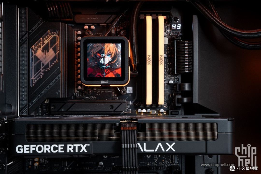 骨伽 乘风 MX600 MAX + 铭瑄 电竞之心 B850M + 影驰 5070 装机
