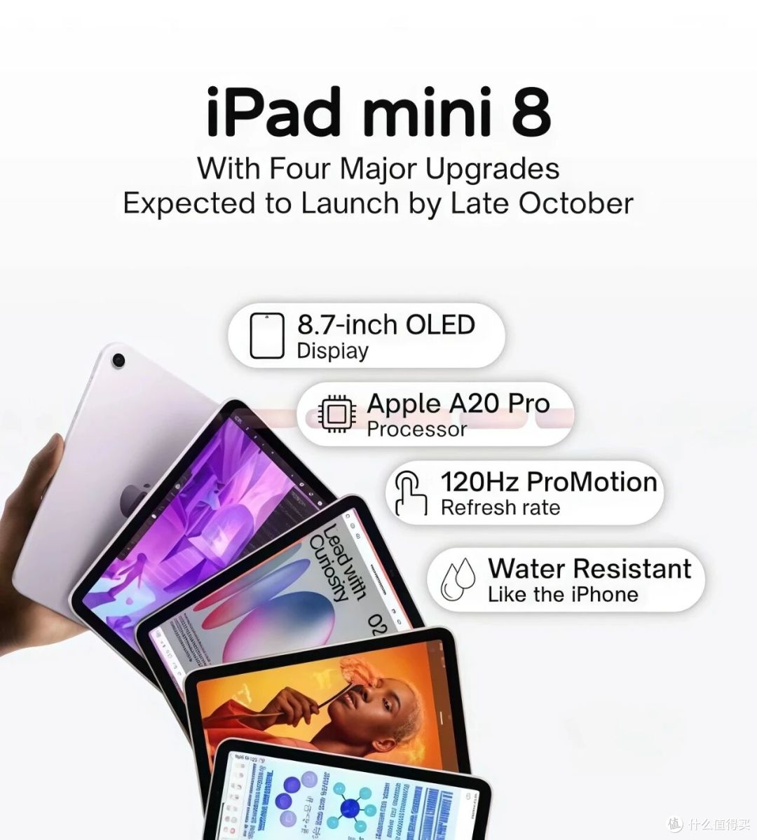 iPad mini 8下周就发,这次是真的大改,就差一个高刷没定!