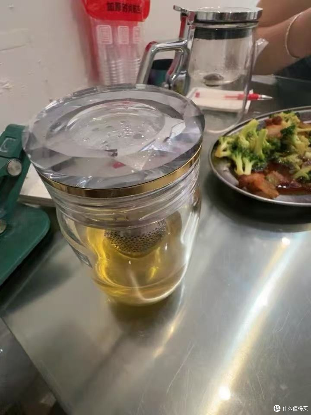茶水分离杯的核心不是玻璃 是茶仓怎么放