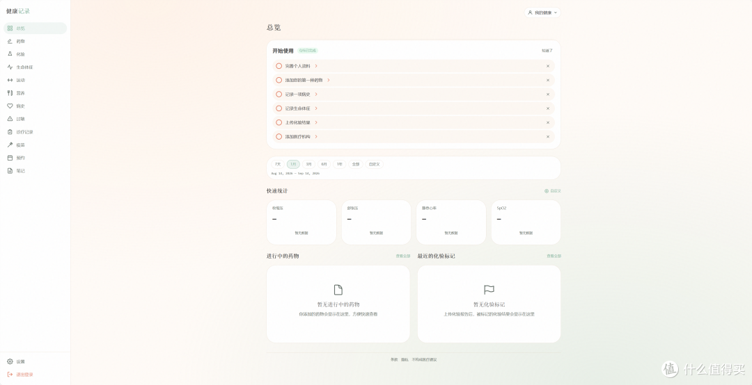 健康档案进NAS!极空间部署HealthTrack,全家体检用药指标一张表