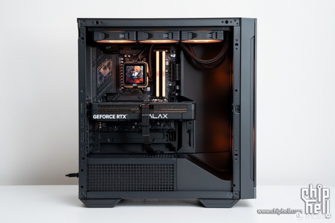 骨伽 乘风 MX600 MAX + 铭瑄 电竞之心 B850M + 影驰 5070 装机