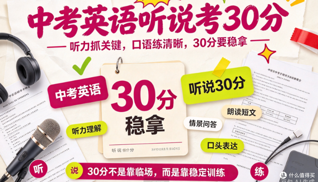 为了娃中考英语听说考30分,线上陪练这笔开销到底值不值?