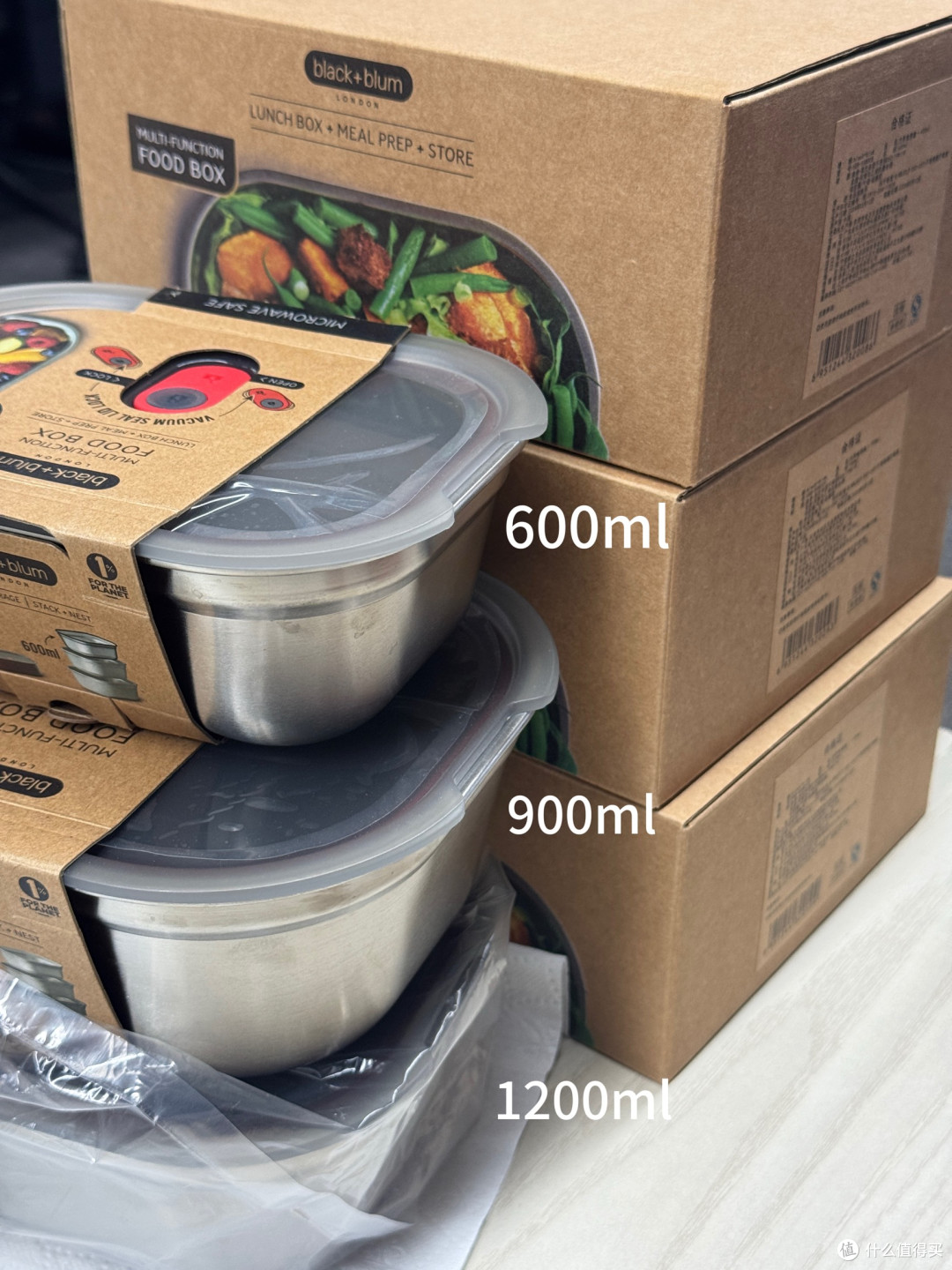 不同规格大小对比