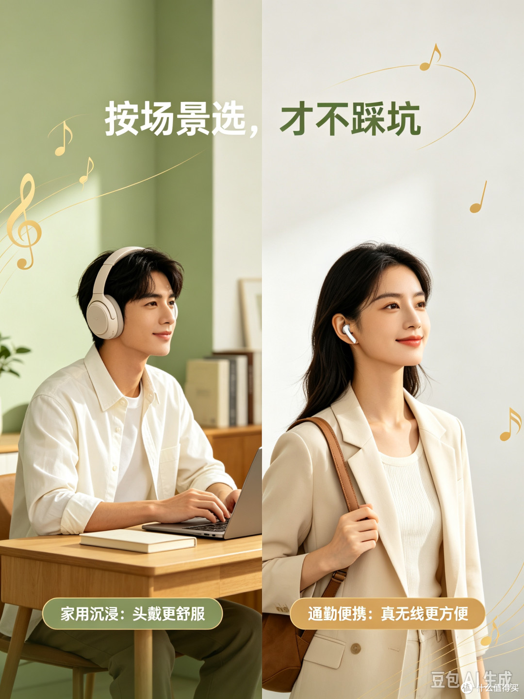 头戴与真无线耳机对比分析