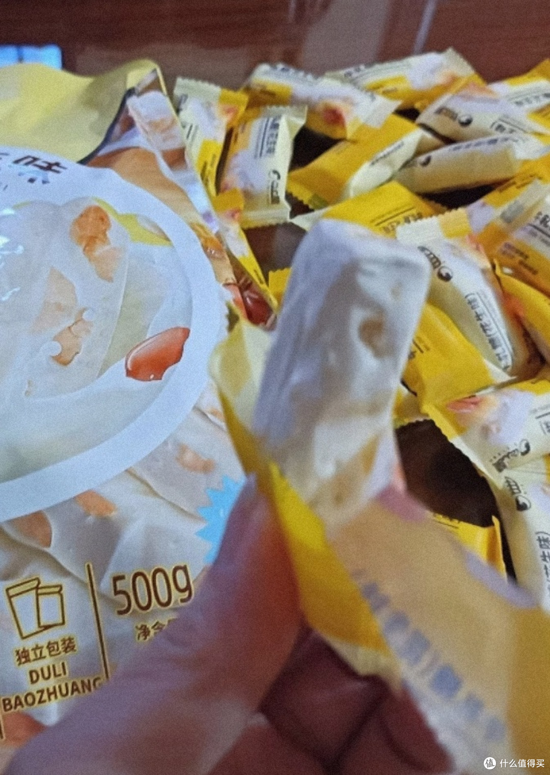 比比赞花生牛轧糖1kg袋装