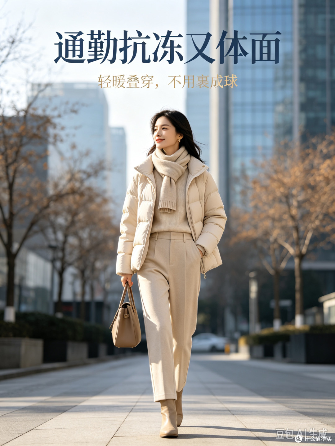 秋冬通勤三层叠穿法解析