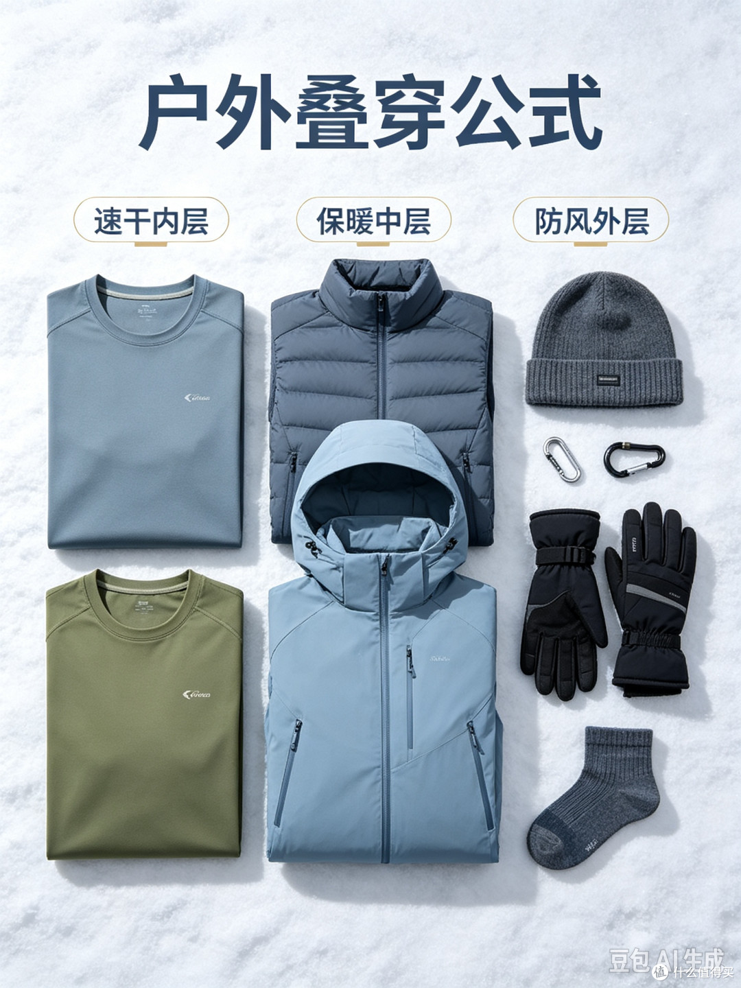 秋冬户外叠穿法则解析