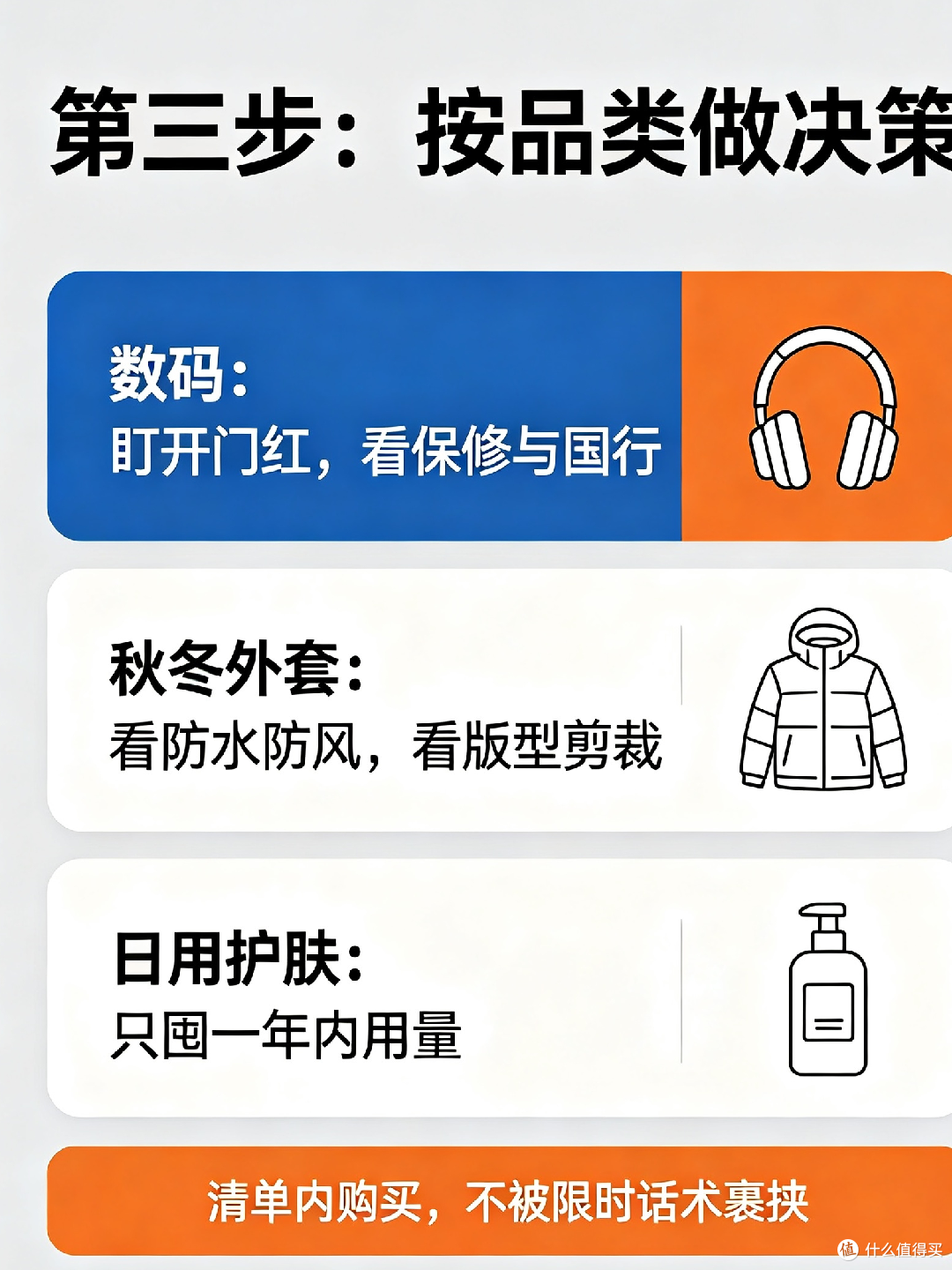 双11选购决策清单指南