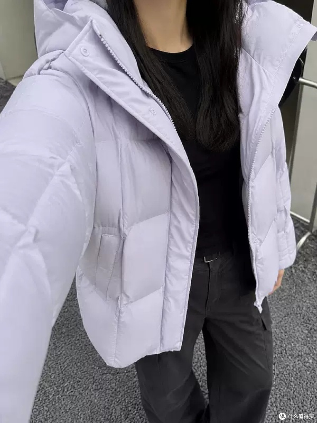 森马黄绿羽绒服保暖实测