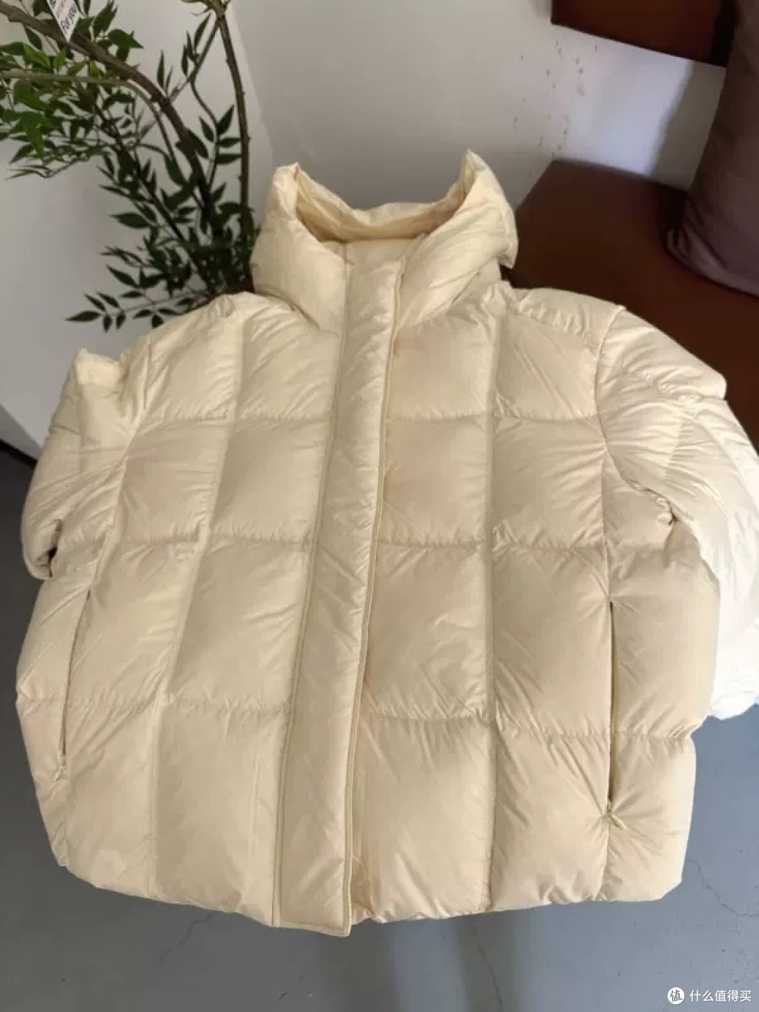 森马黄绿羽绒服保暖实测