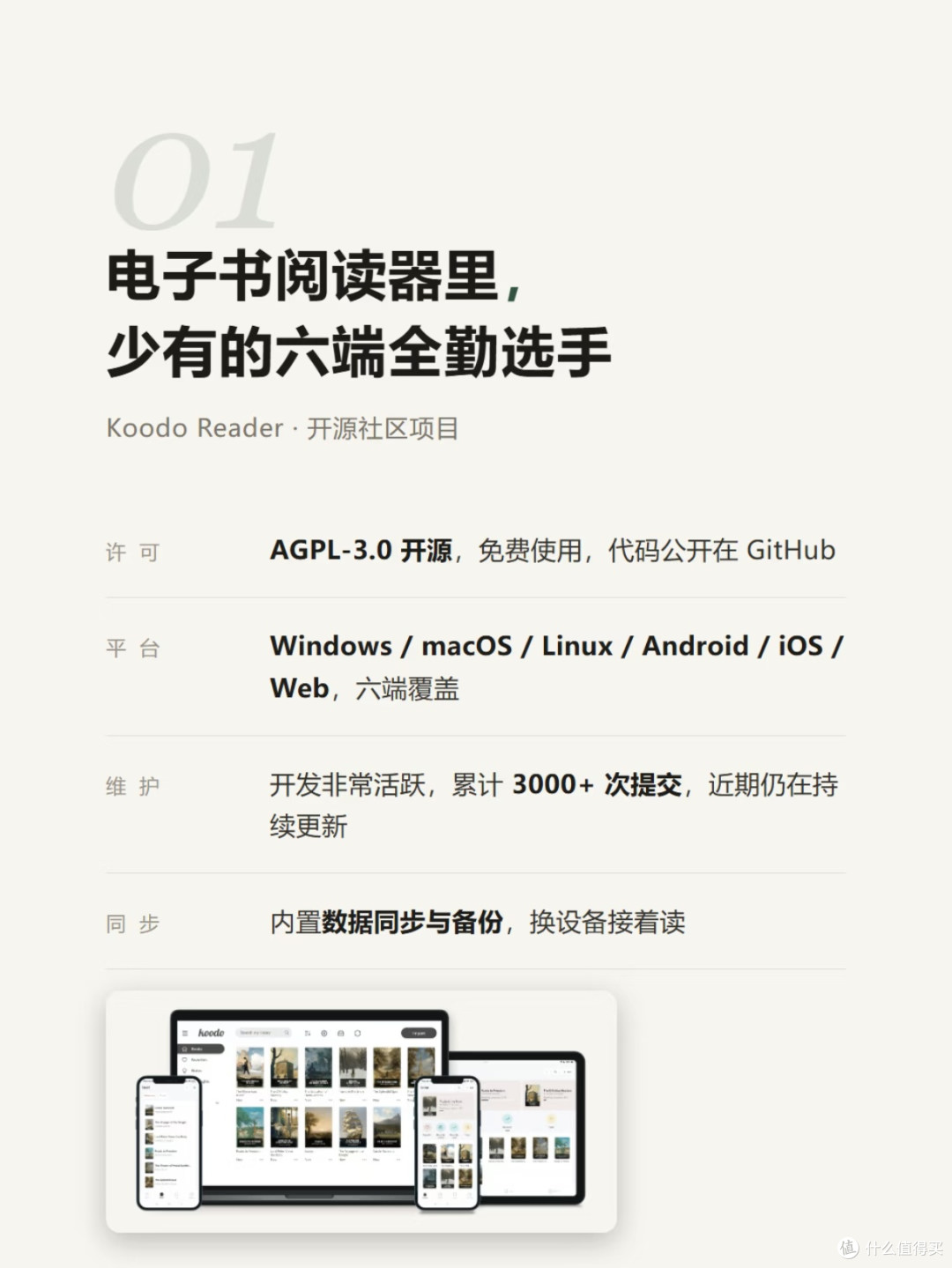 Koodo Reader|开源免费阅读器,告别多APP来回切换