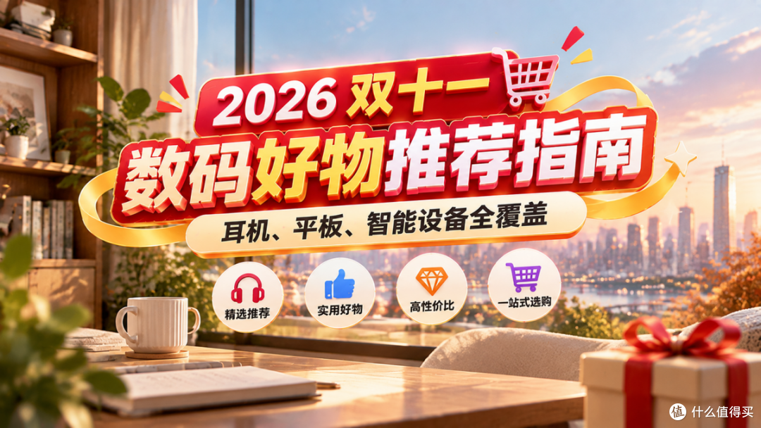 2026双十一数码好物推荐指南：耳机、平板、智能设备全覆盖