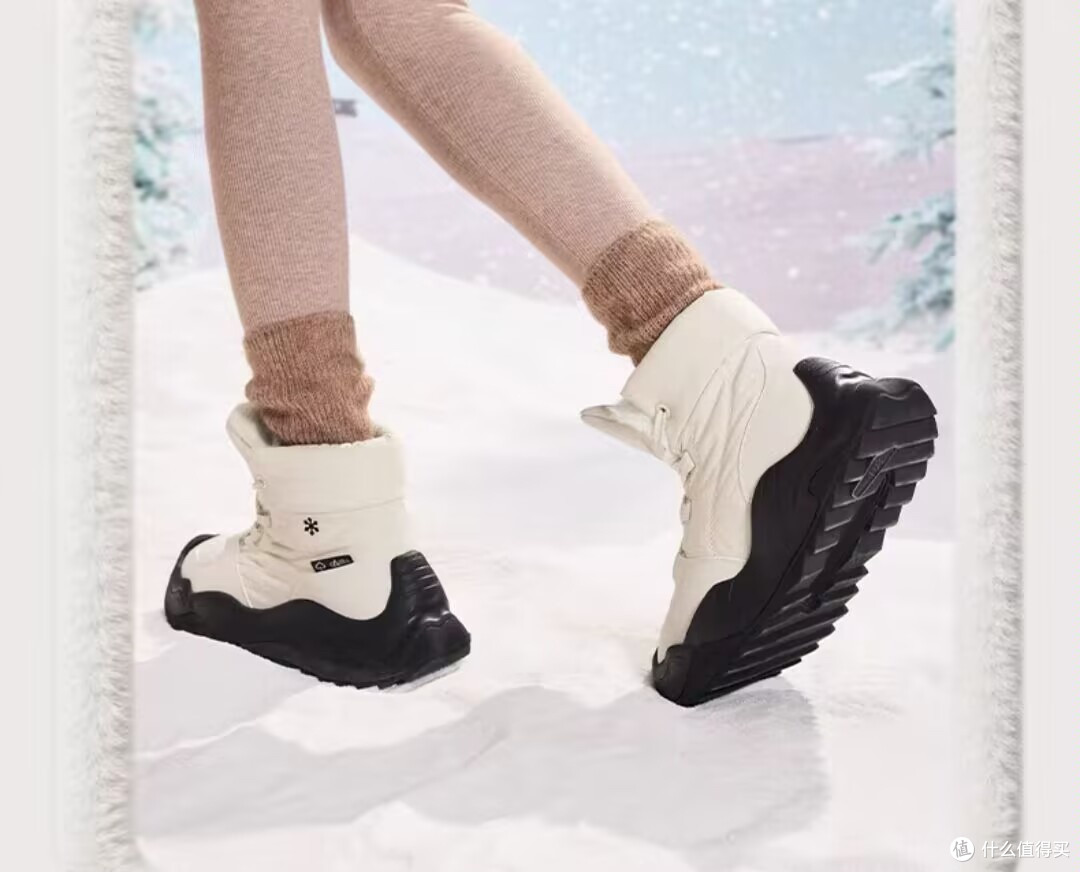 雪天出门再也不怂！这双户外棉鞋把暖乎和稳当焊在脚上
