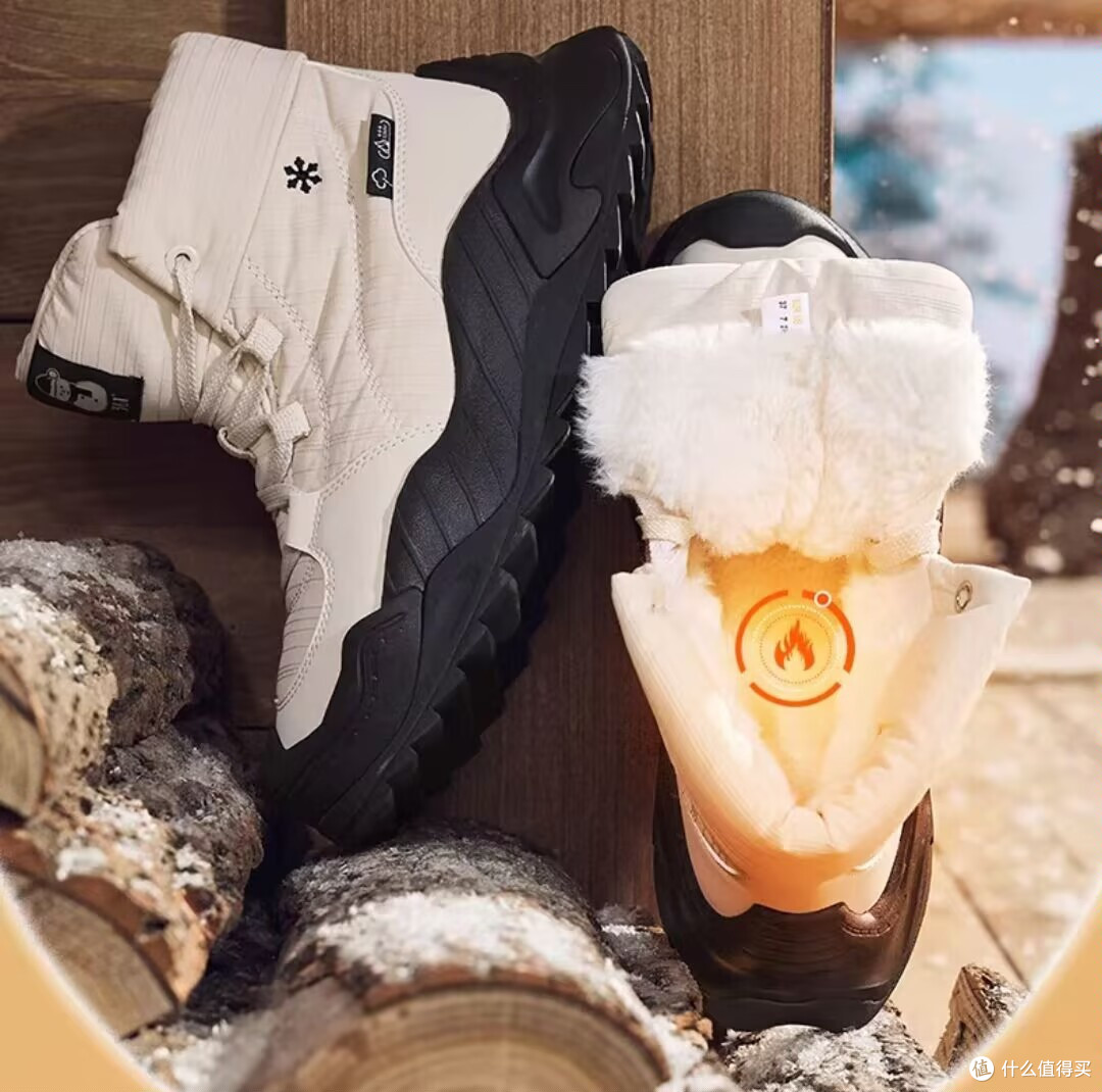 雪天出门再也不怂！这双户外棉鞋把暖乎和稳当焊在脚上