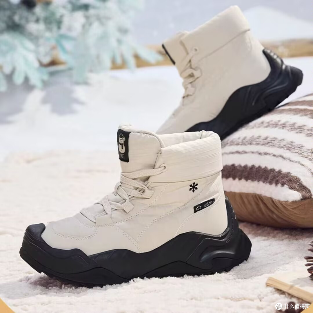 雪天出门再也不怂！这双户外棉鞋把暖乎和稳当焊在脚上