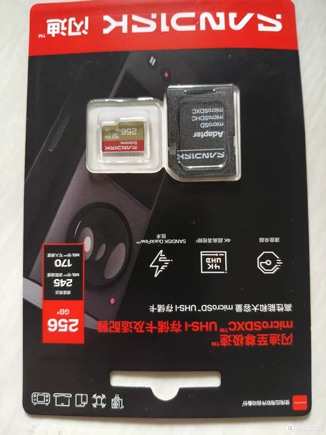 运动相机刚需配件！闪迪256G TF卡实测，大疆/影石通吃