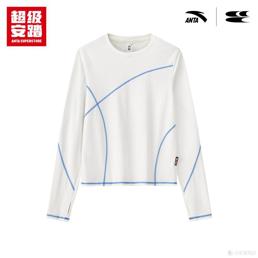 超级安踏 x 哭喊中心联名乒乓球系列 女款速干长袖长 T