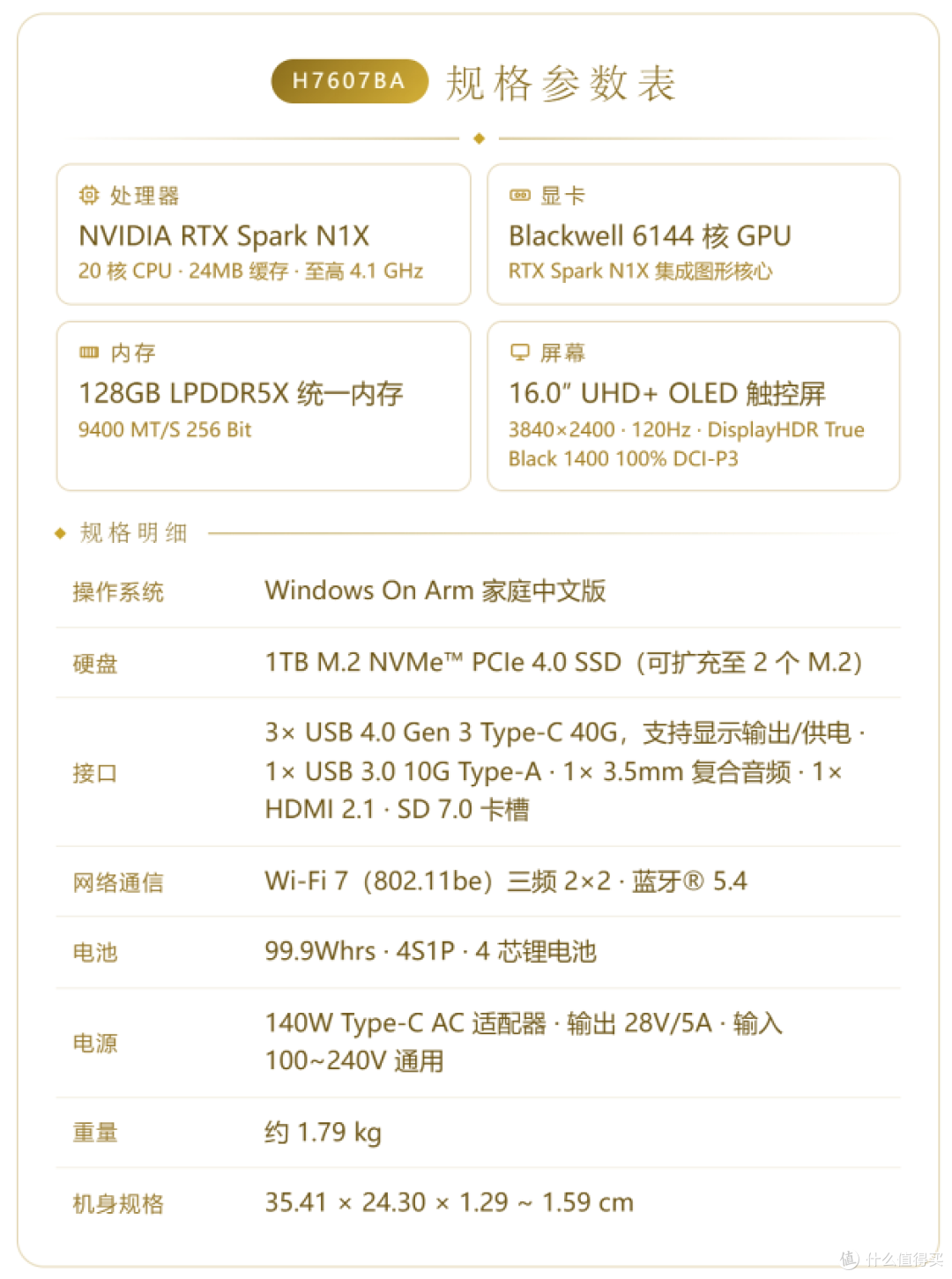 一台 128G 统一内存能跑本地大模型的英伟达笔记本,你喜欢么?