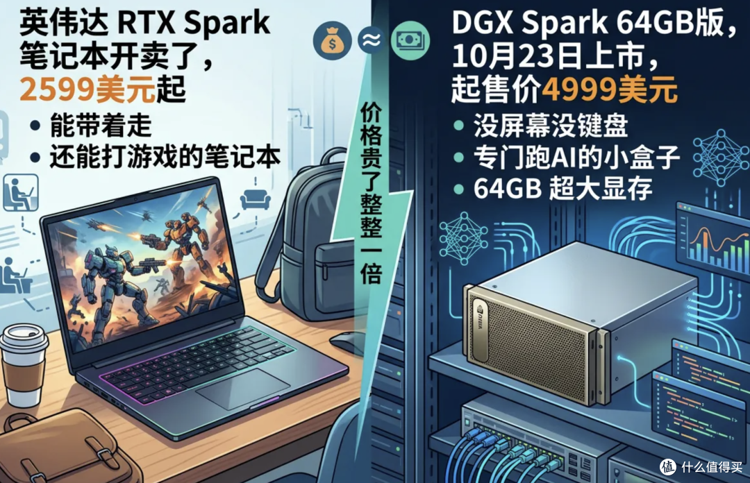 2599美元的AI笔记本，对上4999美元的AI小主机：英伟达这笔账怎么算？
