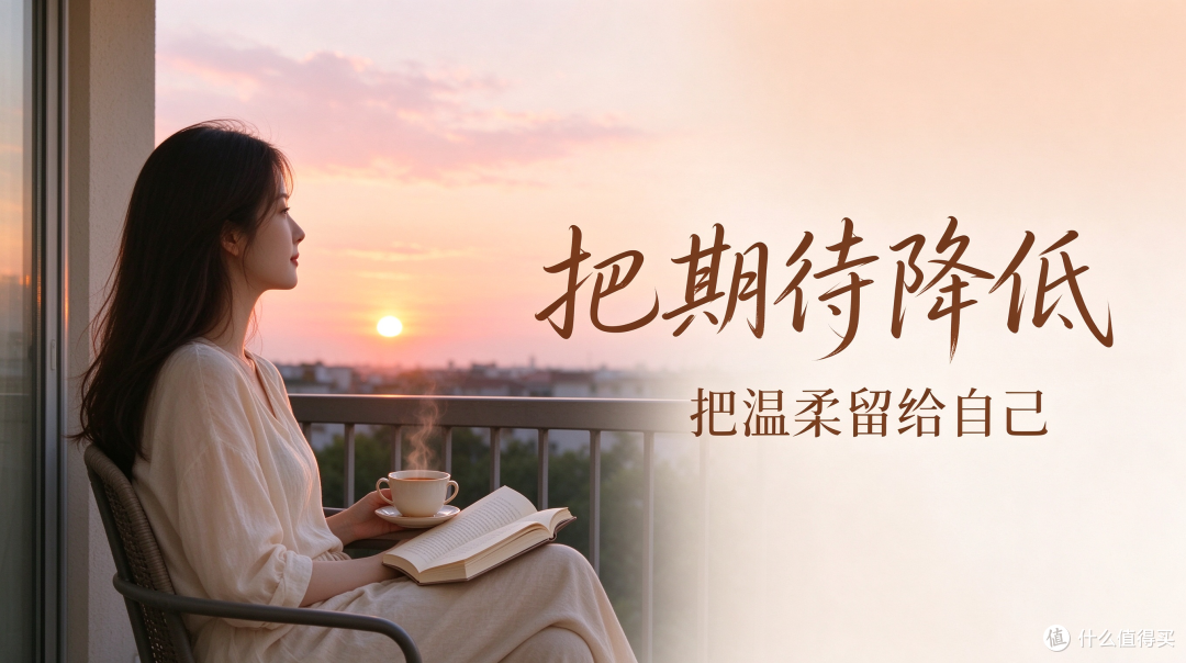 把期待降低，把温柔留给自己
