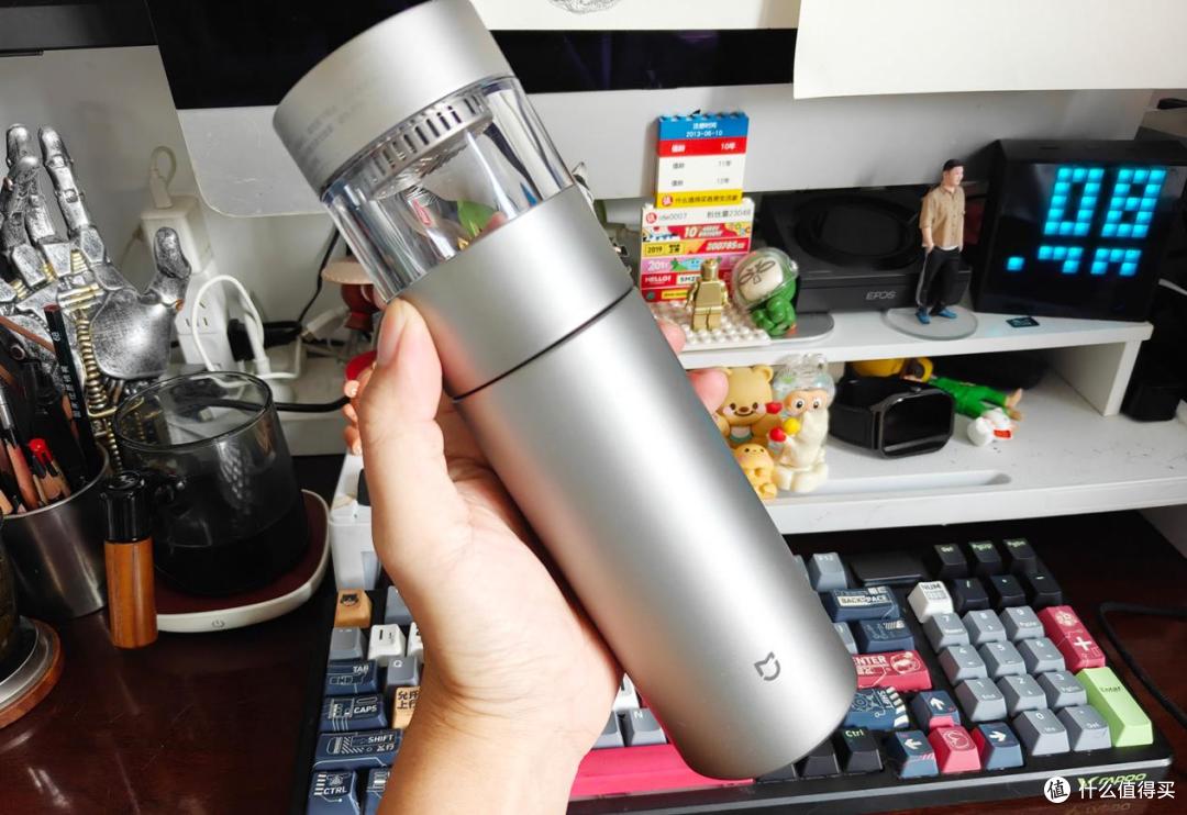 随身饮茶好物，米家钛保温杯茶水分离版实测