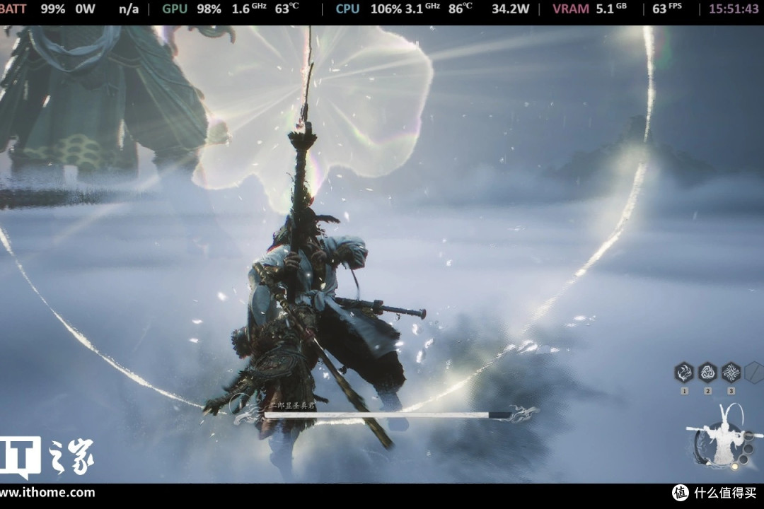 数码测评:OneXPlayer3黑神话152帧、939g