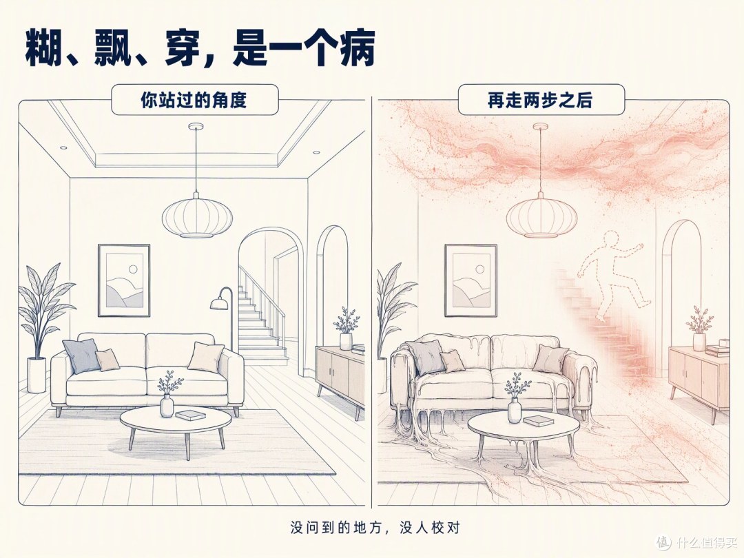 糊、飘、穿，是一个病的三个名字。