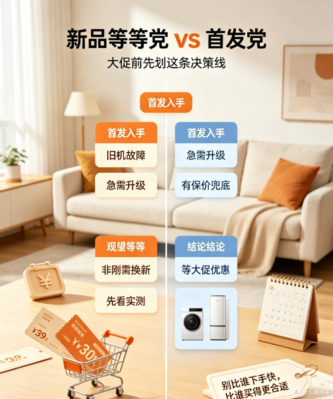 家电选购：首发与等待的利弊权衡