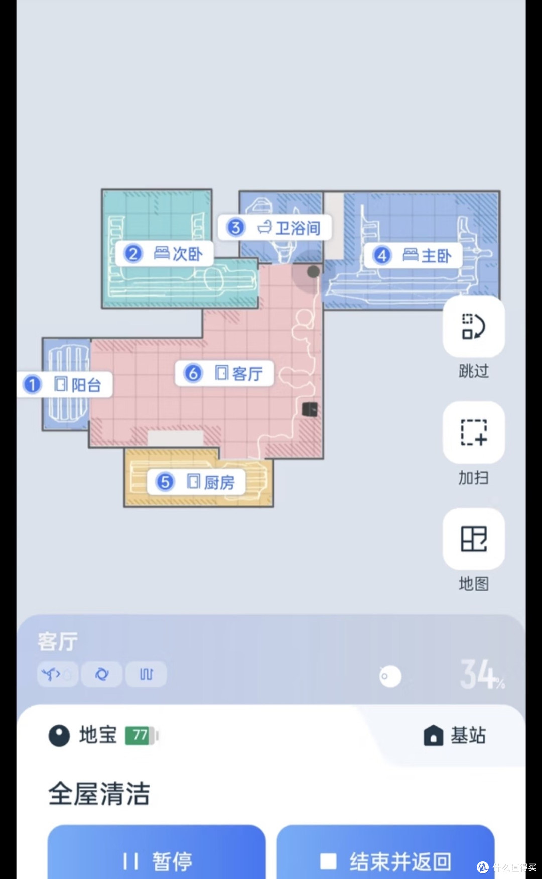 智能清洁新选择：科沃斯T80S PRO