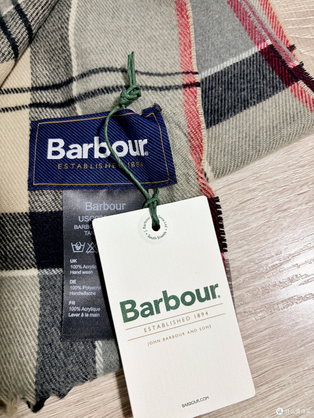 双11开箱 | 270元~Barbour围巾,补上巴恩风最后一块拼图
