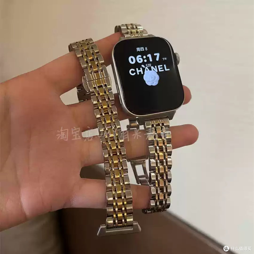 华为 FIT3/4 七珠小蛮腰钢带，精致又显贵