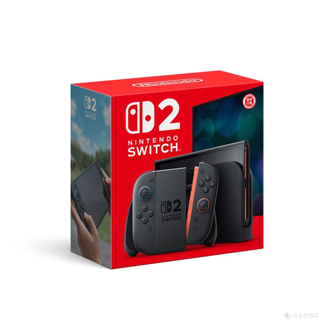 港版Switch2标准主机包装商品图