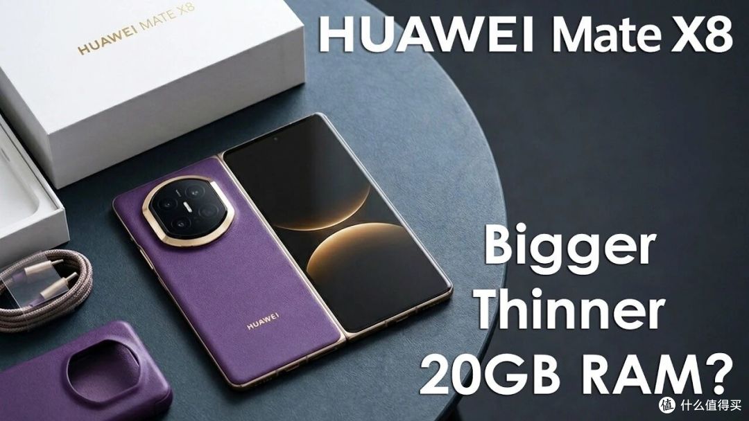 华为Mate X8：下月正式发布，换上麒麟9050 Pro与6000mAh大电池！