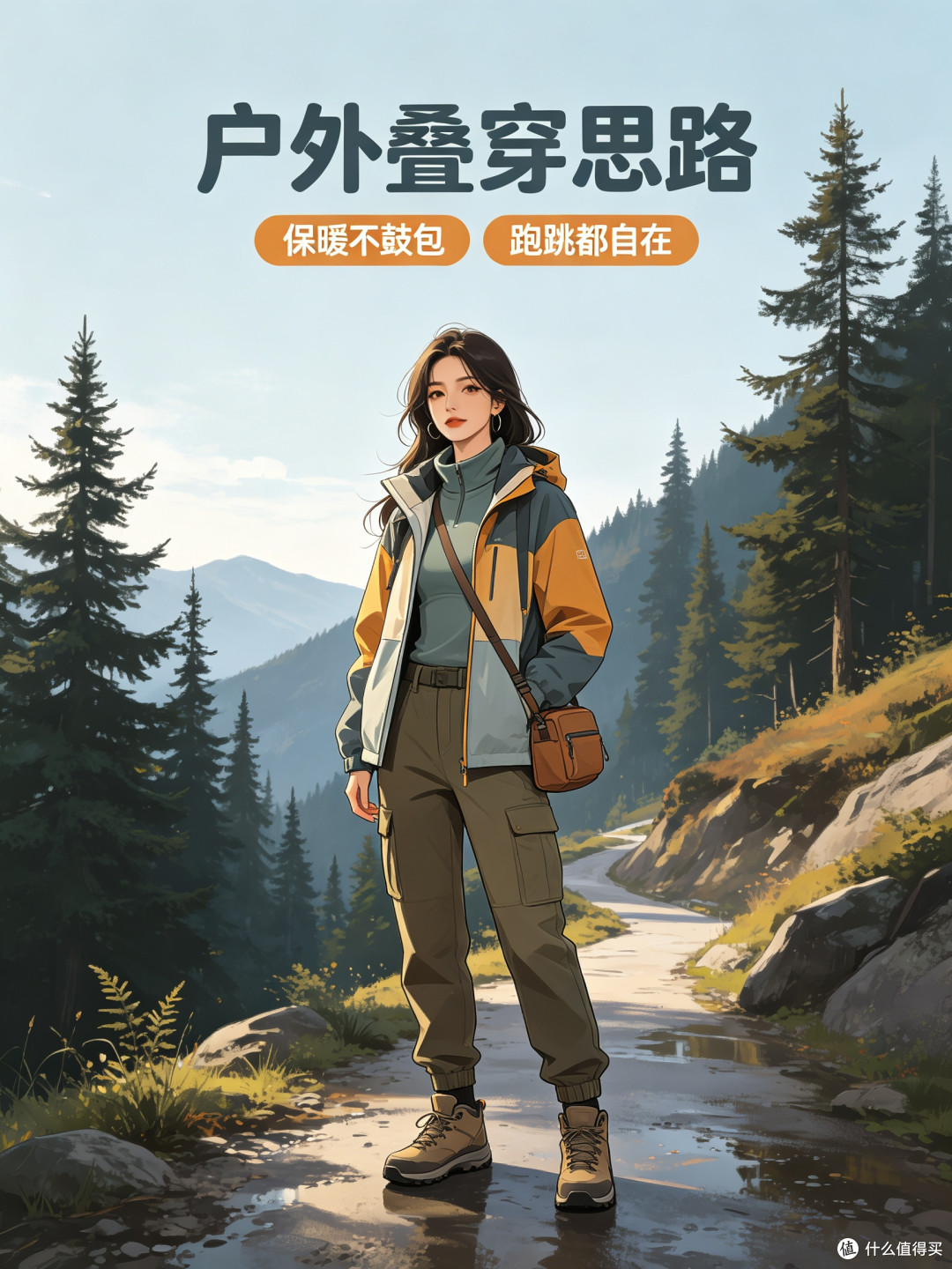 户外叠穿思路｜保暖不鼓包，跑跳都自在