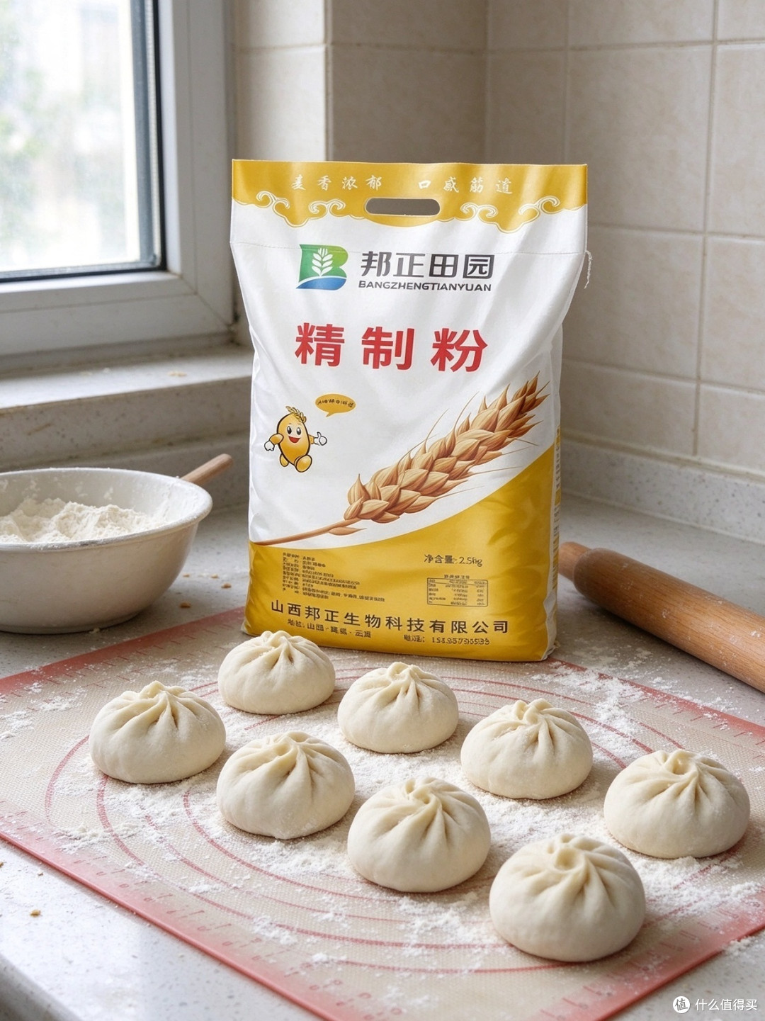 自产小麦加零添加 邦正的底子是本地农业企业