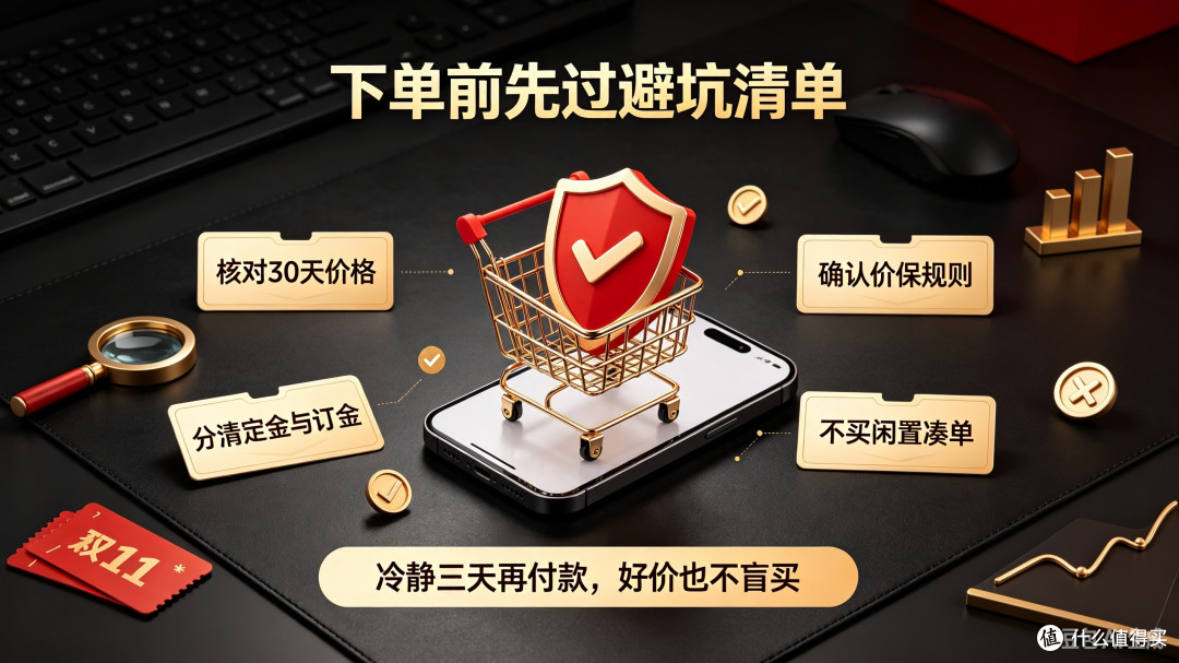 双11不知道选哪个?照着清单买,不踩雷、不盲选、不花冤枉钱。