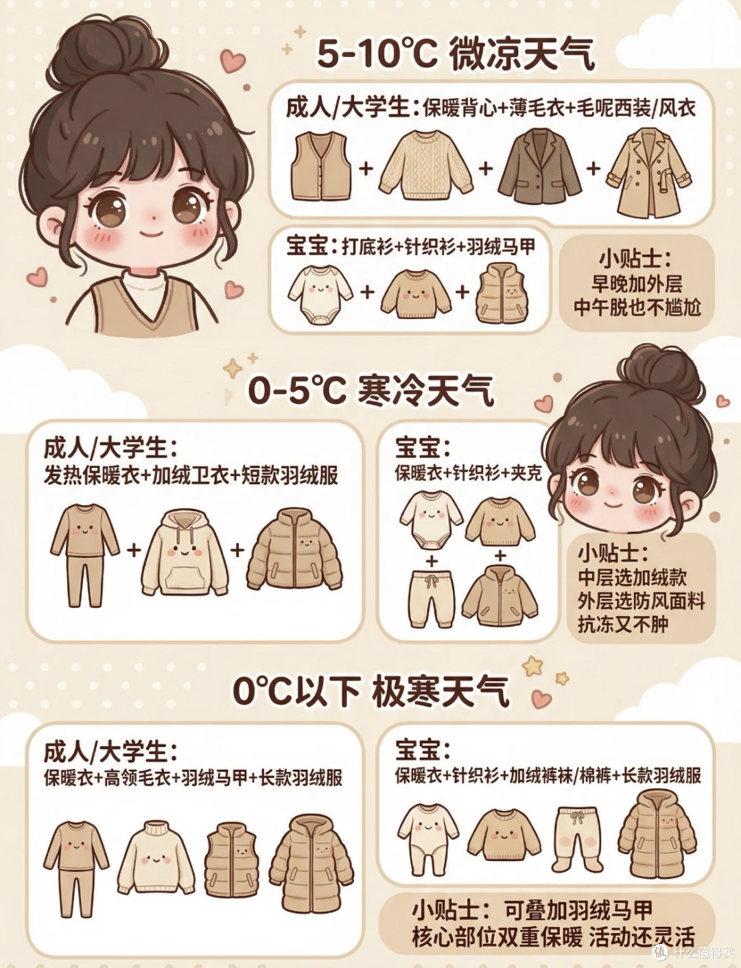 秋冬通勤三层洋葱叠穿指南
