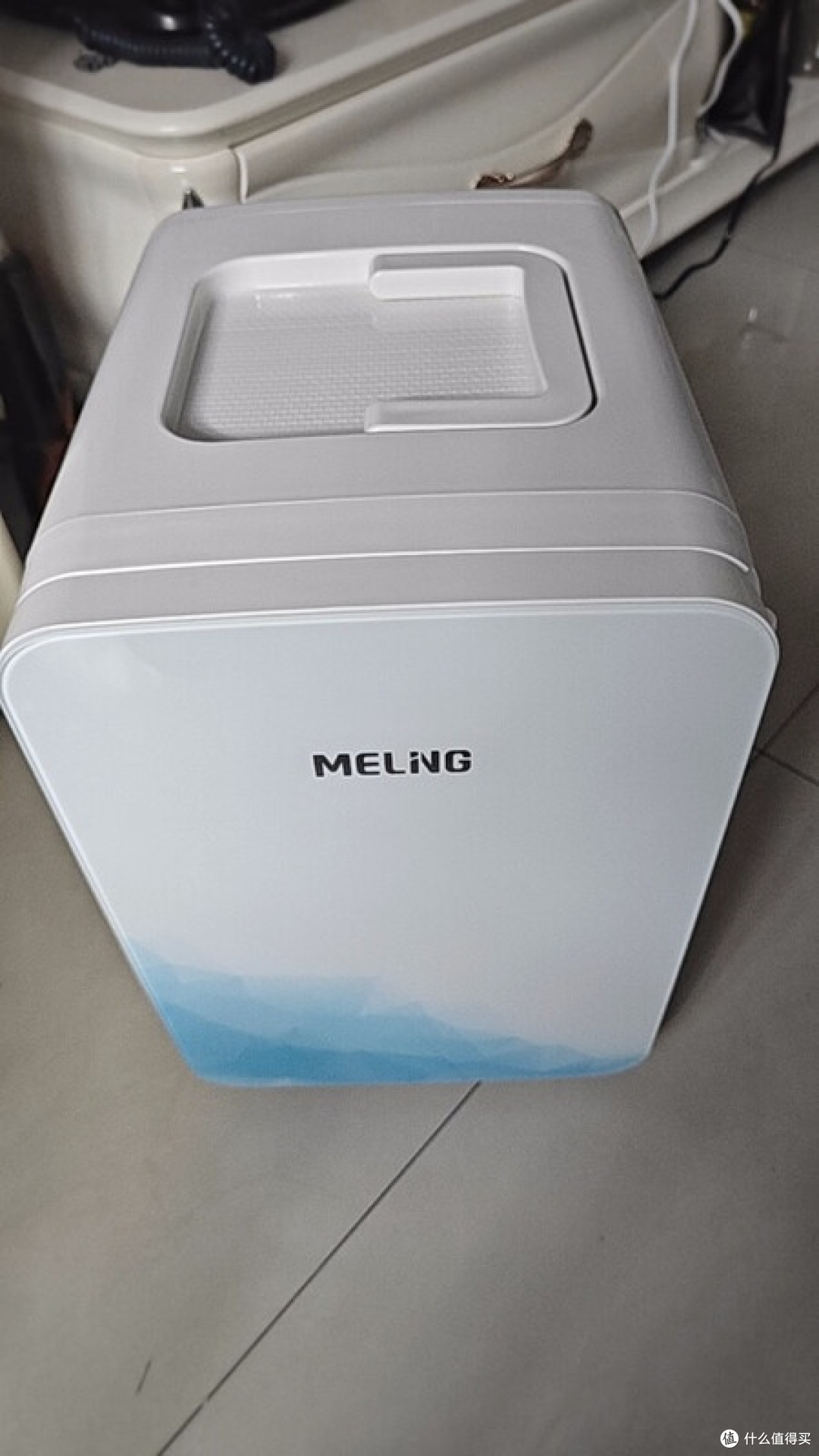 美菱数显冷暖箱开箱实测