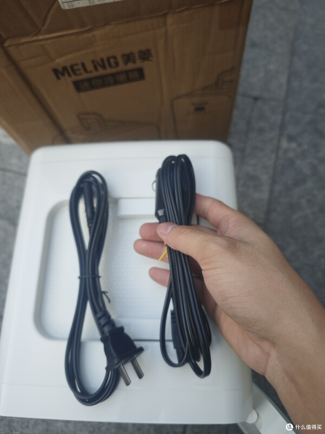 美菱数显冷暖箱开箱实测
