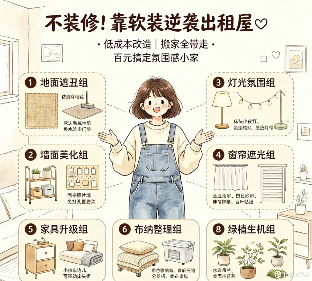 低成本软装优化老旧房屋空间
