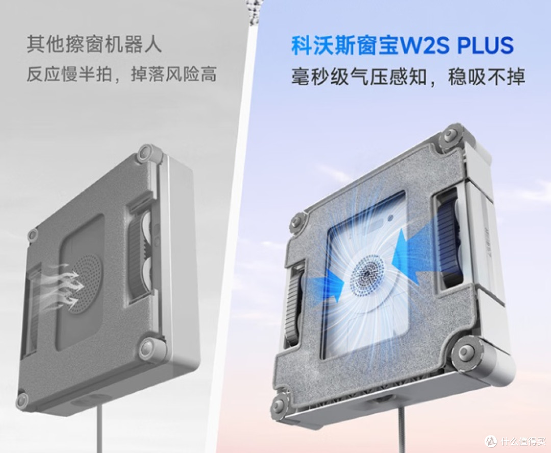 替大家试过了!7 米大落地窗用擦窗机器人是真的香