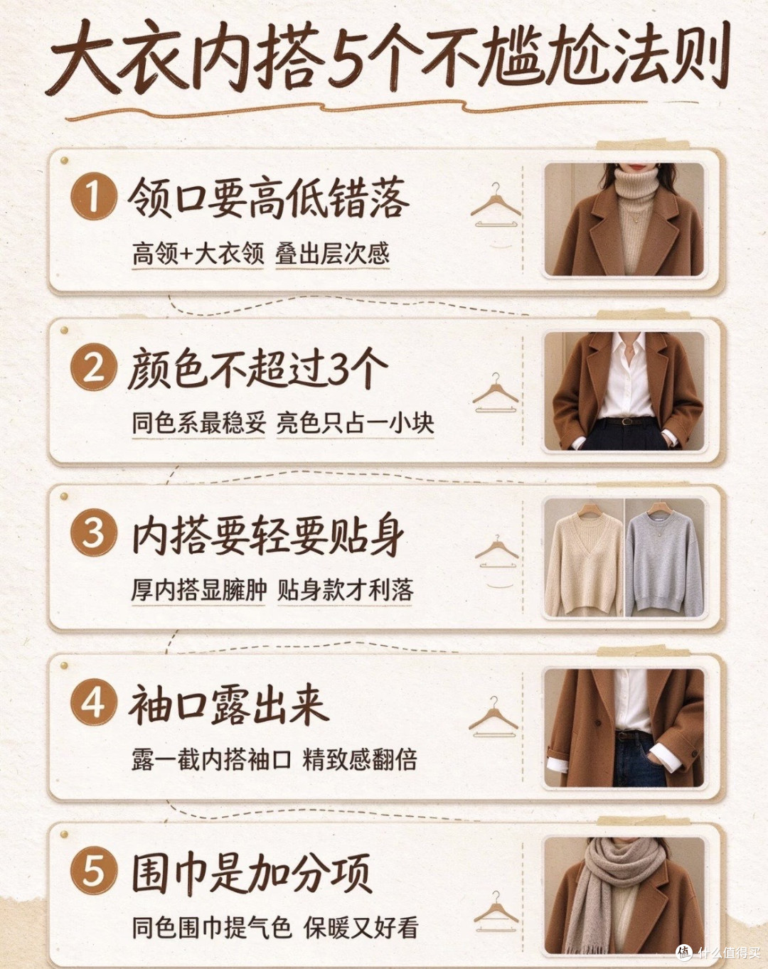 职场大衣精简叠穿法则