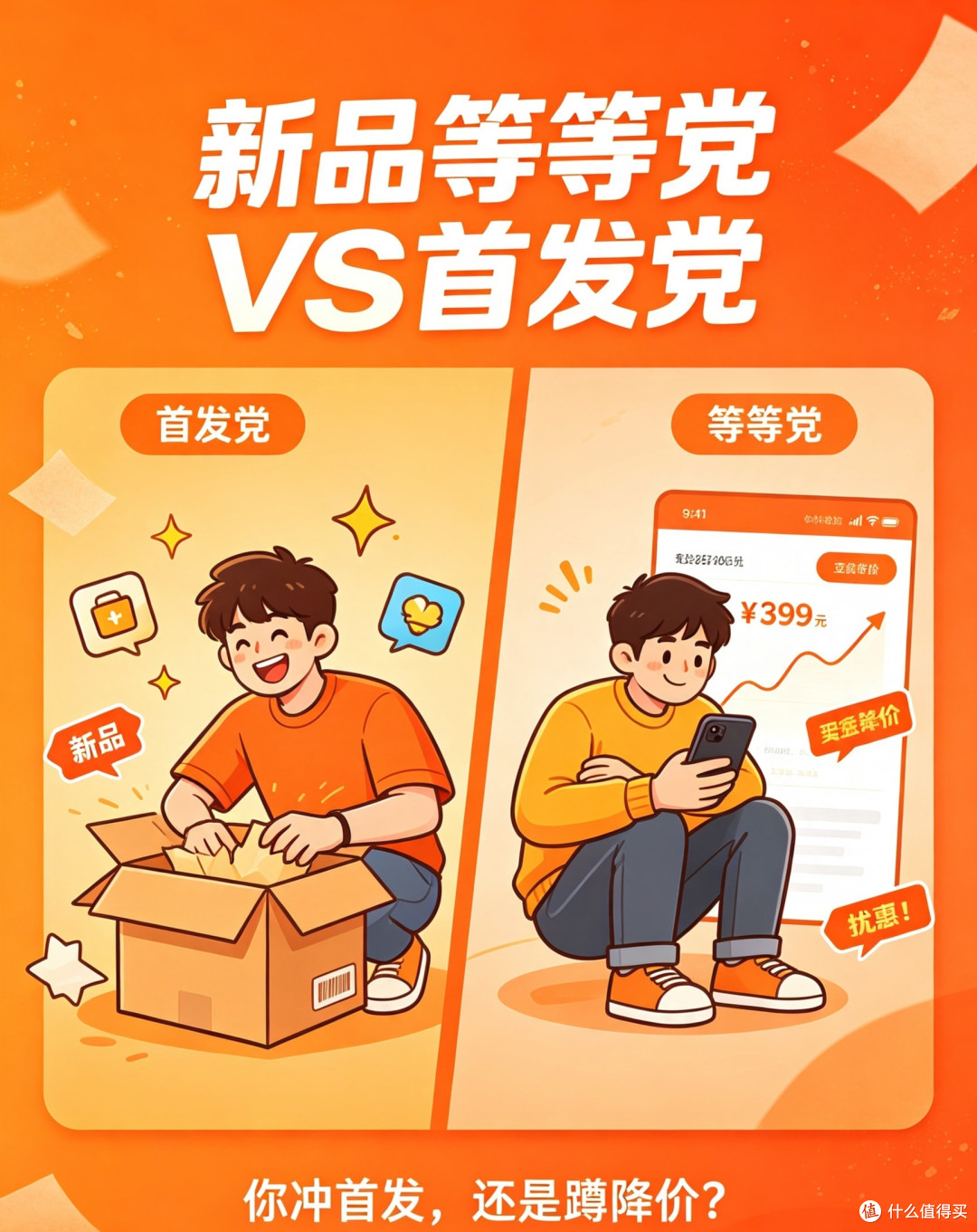 新品等等党VS首发党,你的入手时机算清楚了吗